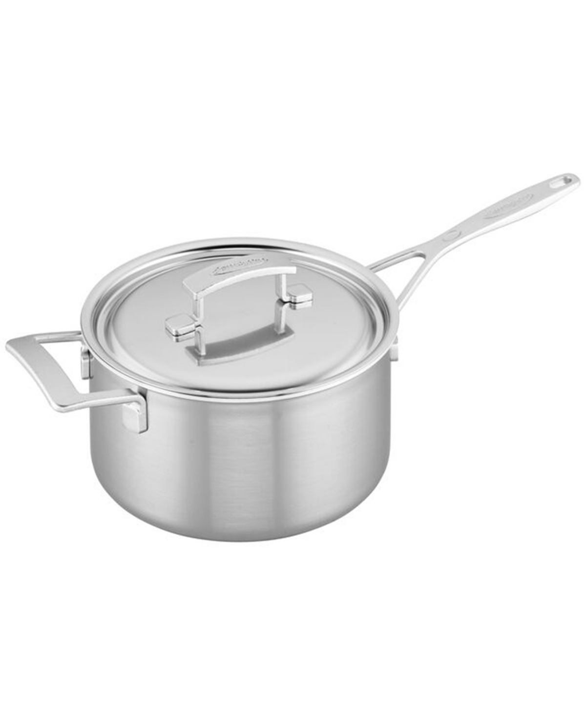 Demeyere Industry 5 Stainless Steel 4-quart Saucepan In Metallic