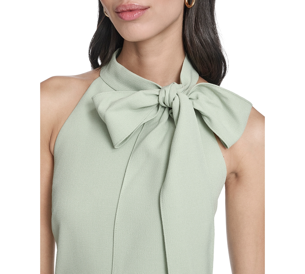 Vince Camuto Petite Halter Neck Party Dress