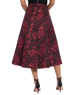 Women's Pleated A-Line Skirt