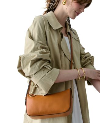 Halo Small Smooth Leather Crossbody Bag