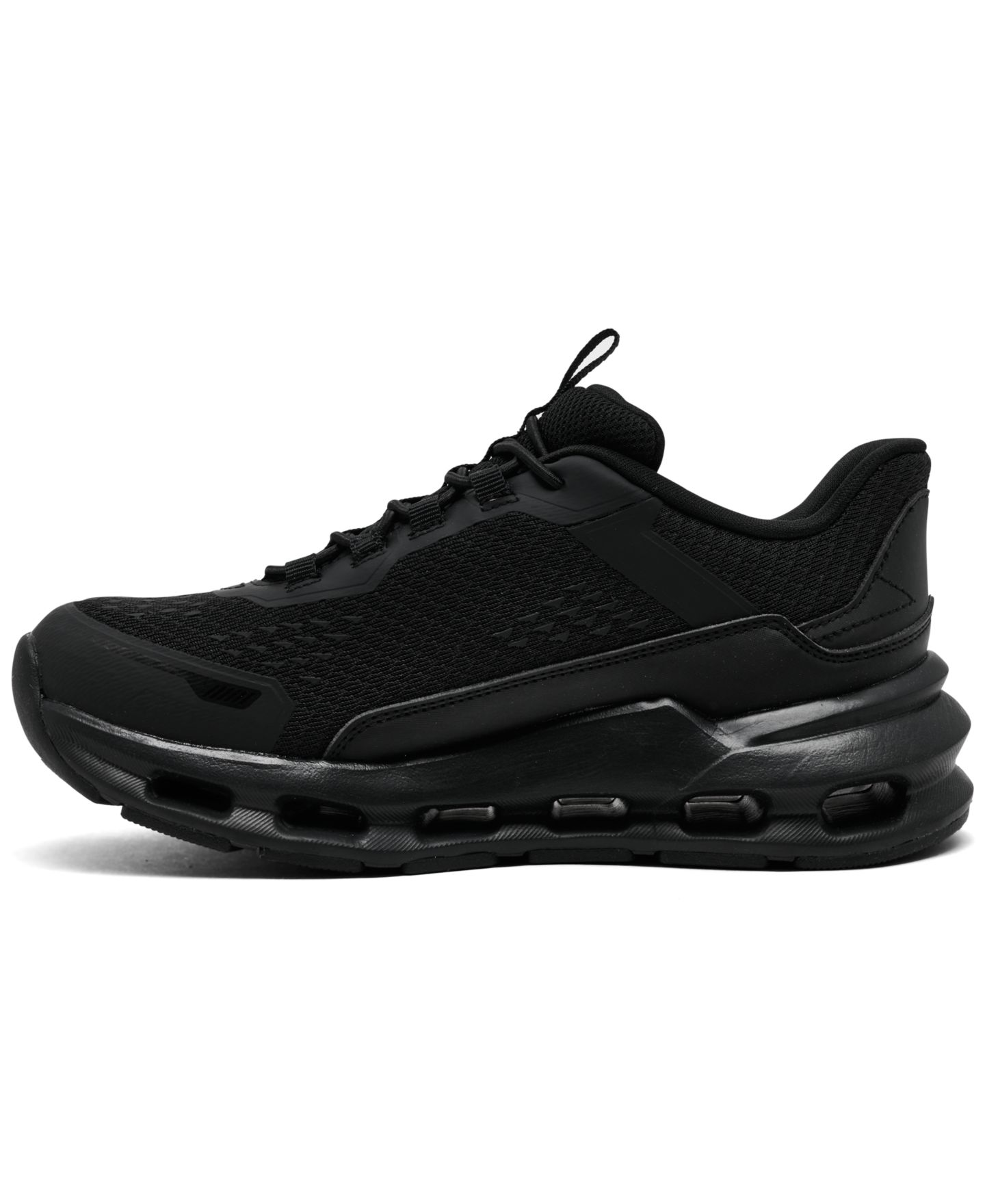 Детские кроссовки Skechers Little Kids' Slip-Ins: Glide-Step - Plus - Vista Lane Casual Athletic Walking, цвет: Чёрный — фото 3