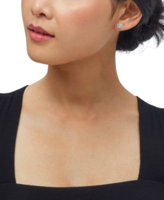 Lab-Grown Diamond Earrings (1 ct. t.w.) in Sterling Silver