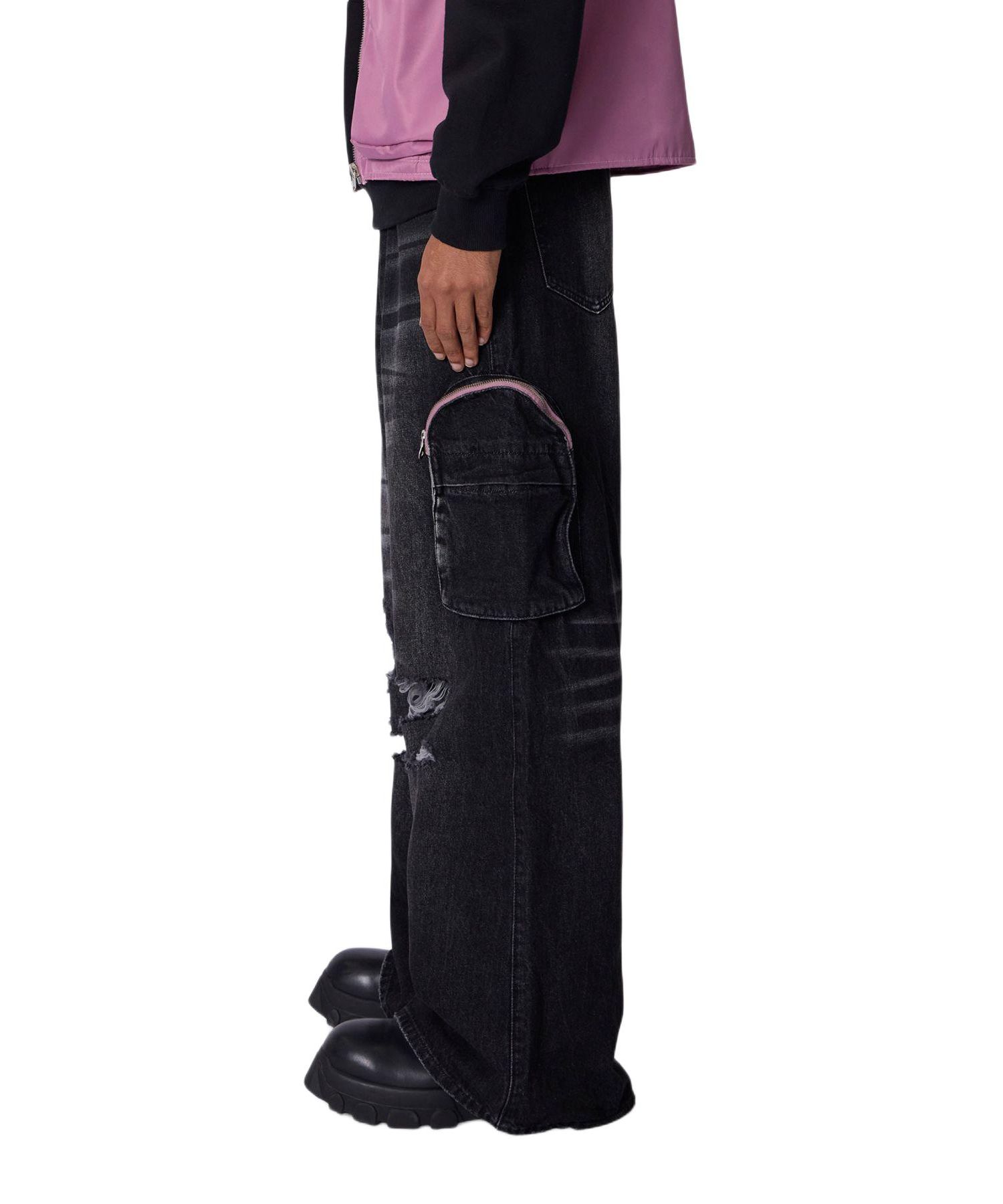 Men's C23 Rave Double Cargo Denim Jeans