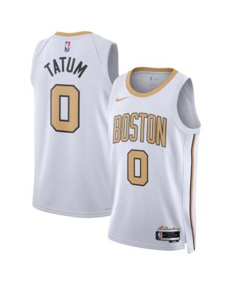 Nike - Men's and Women's Jayson Tatum White Boston Celtics 2025/26 City Edition Swingman Jersey