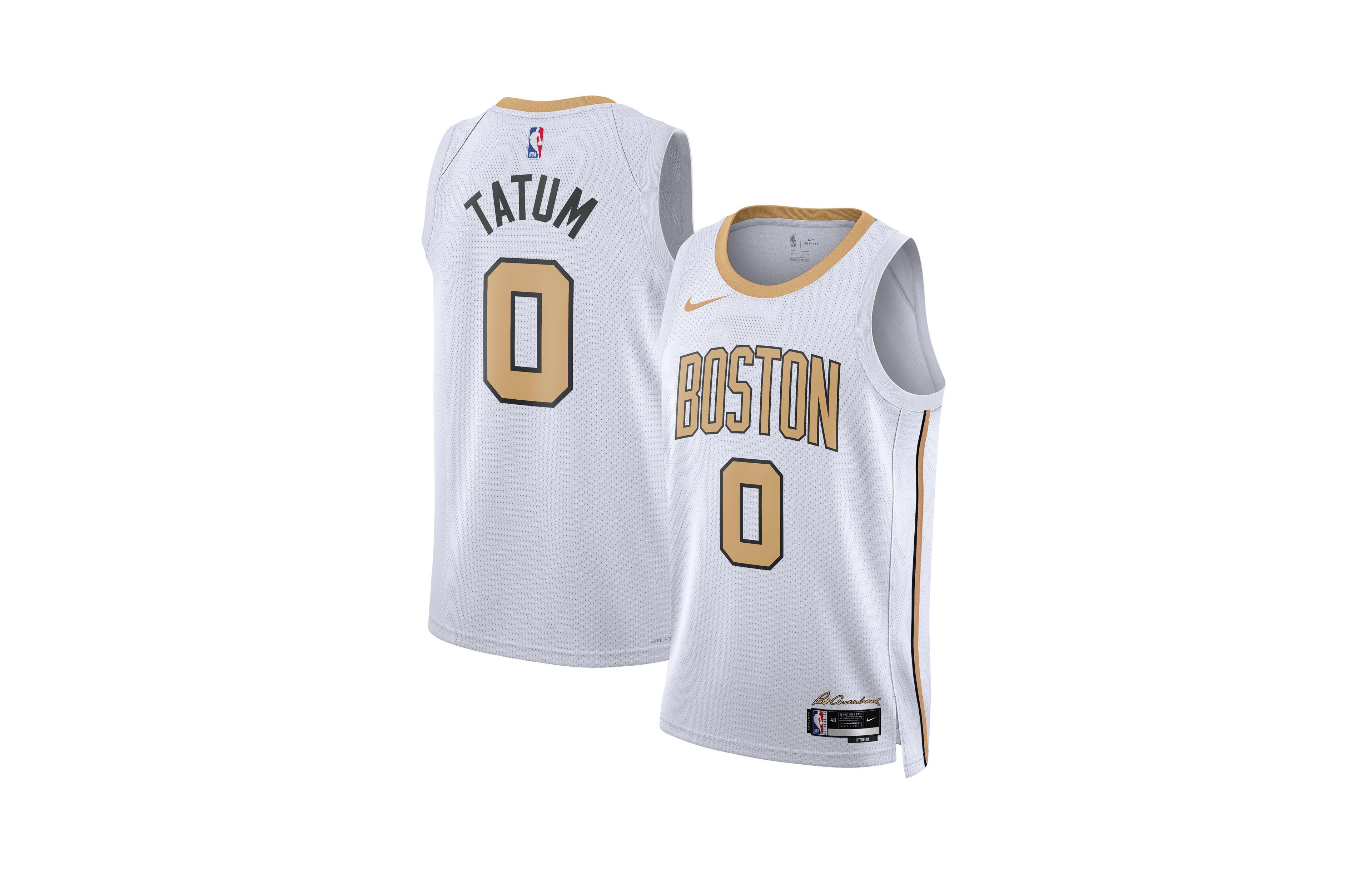 Nike Men's and Women's Jayson Tatum White Boston Celtics 2025/26 City Edition Swingman Jersey