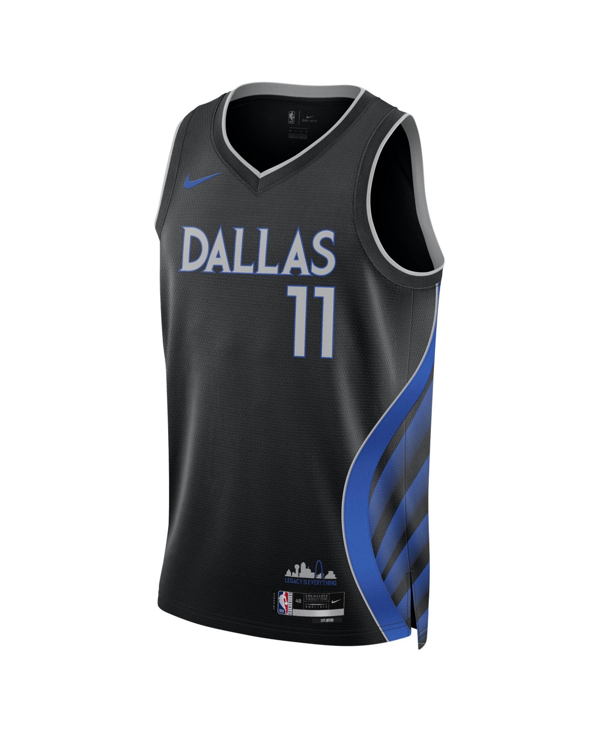 Nike Men's and Women's Kyrie Irving Black Dallas Mavericks 2025/26 City Edition Swingman Jersey