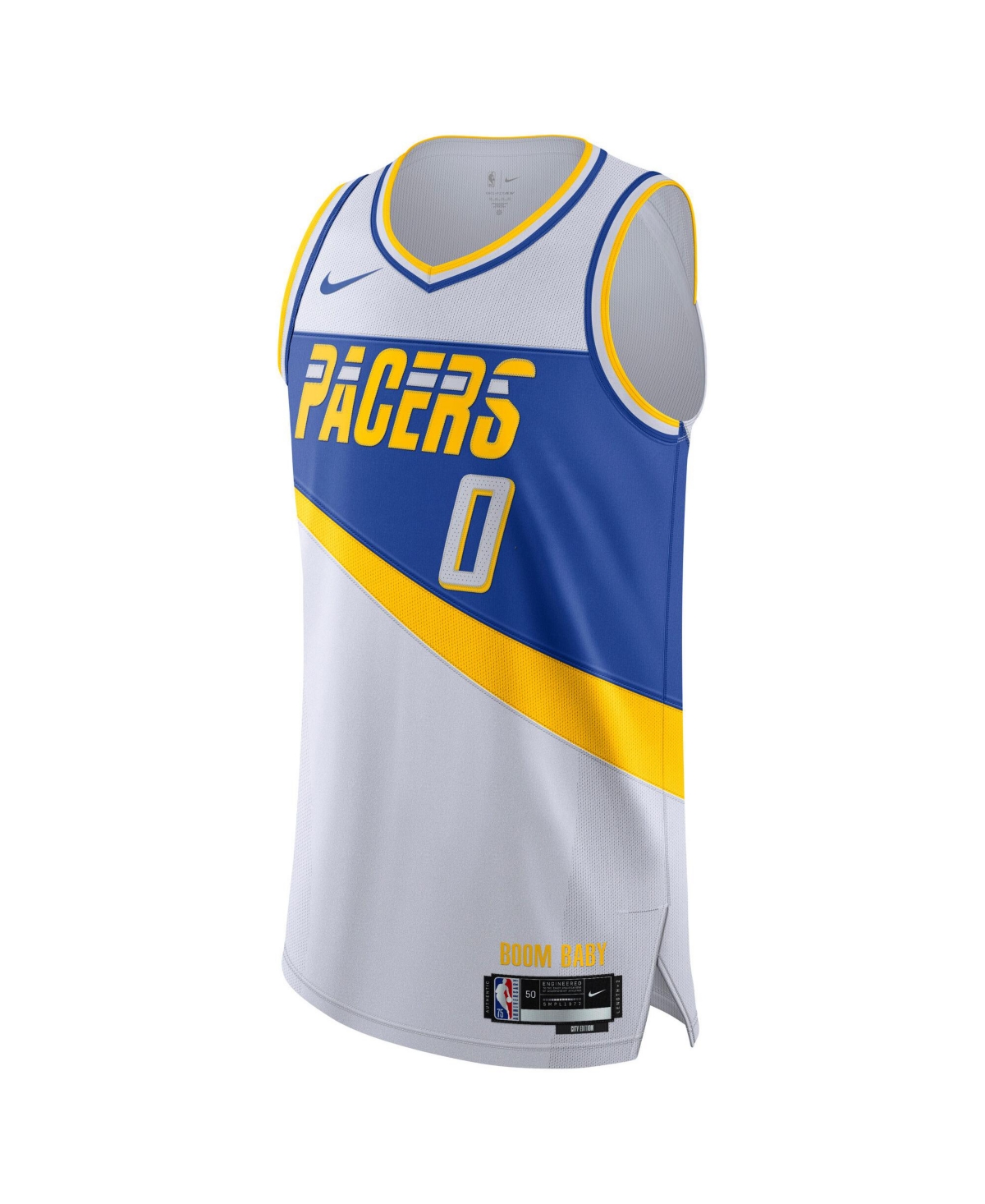 Nike Men's and Women's Tyrese Haliburton White Indiana Pacers 2025/26 City Edition Authentic Jersey