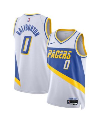Nike - Men's and Women's Tyrese Haliburton White Indiana Pacers 2025/26 City Edition Swingman Jersey