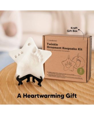 Twinkle Baby Hand and Footprint Kit, Dog Paw Print Kit, Baby Handprint Ornament Kit for Newborn, Babies, Boys, Girls