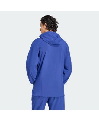 Men's Blue Italy National Team 2026 World Cup Travel Windbreaker Jacket