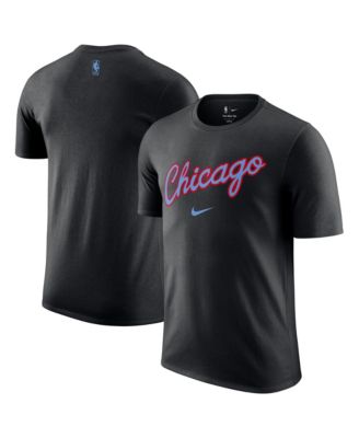 Nike - Men's Black Chicago Bulls 2025/26 City Edition Remix Essential Logo T-Shirt