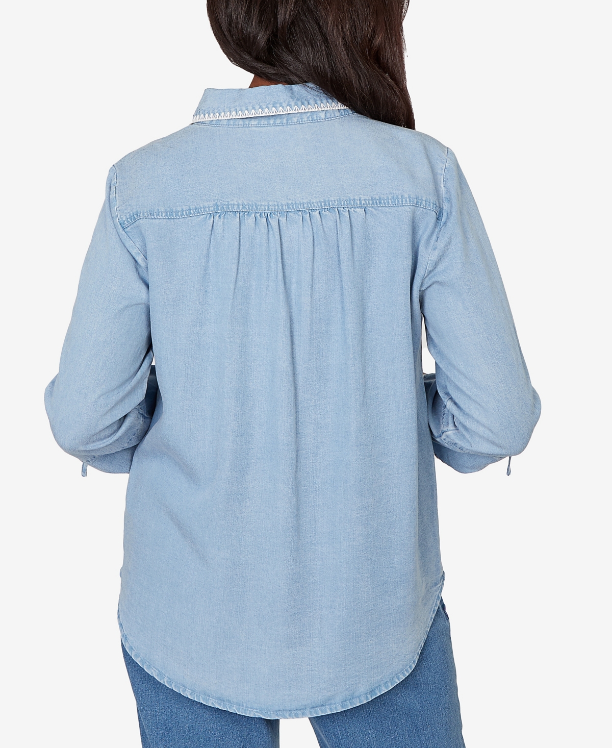 Alfred Dunner Petite Hilton Head 3/4-Sleeve Shirt