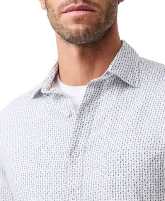 Men's Short-Sleeve Featherson Linen Shirt