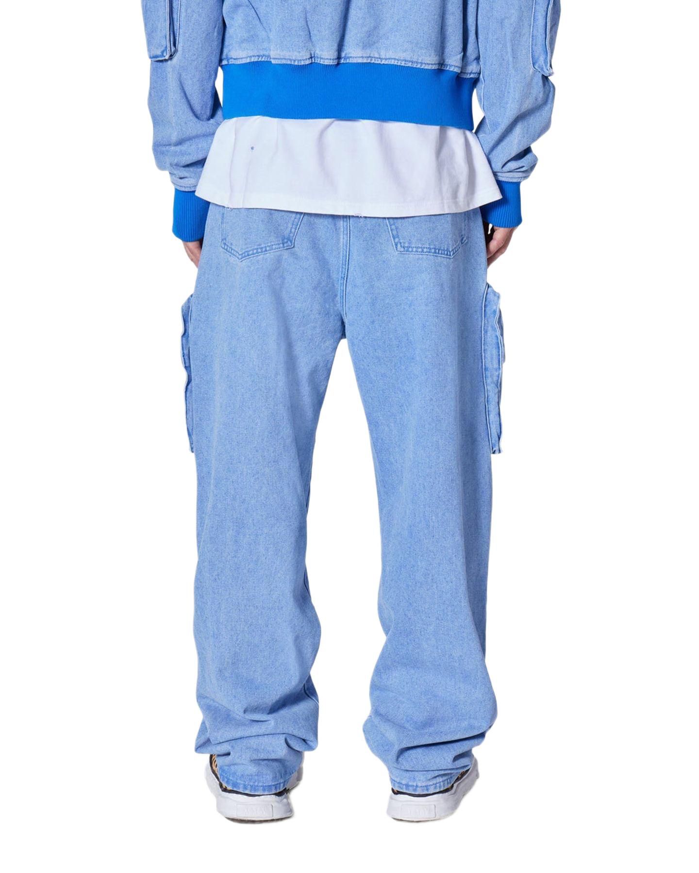 Мужские джинсы mnml Ultra Baggy Feeling Blue Denim — фото 4