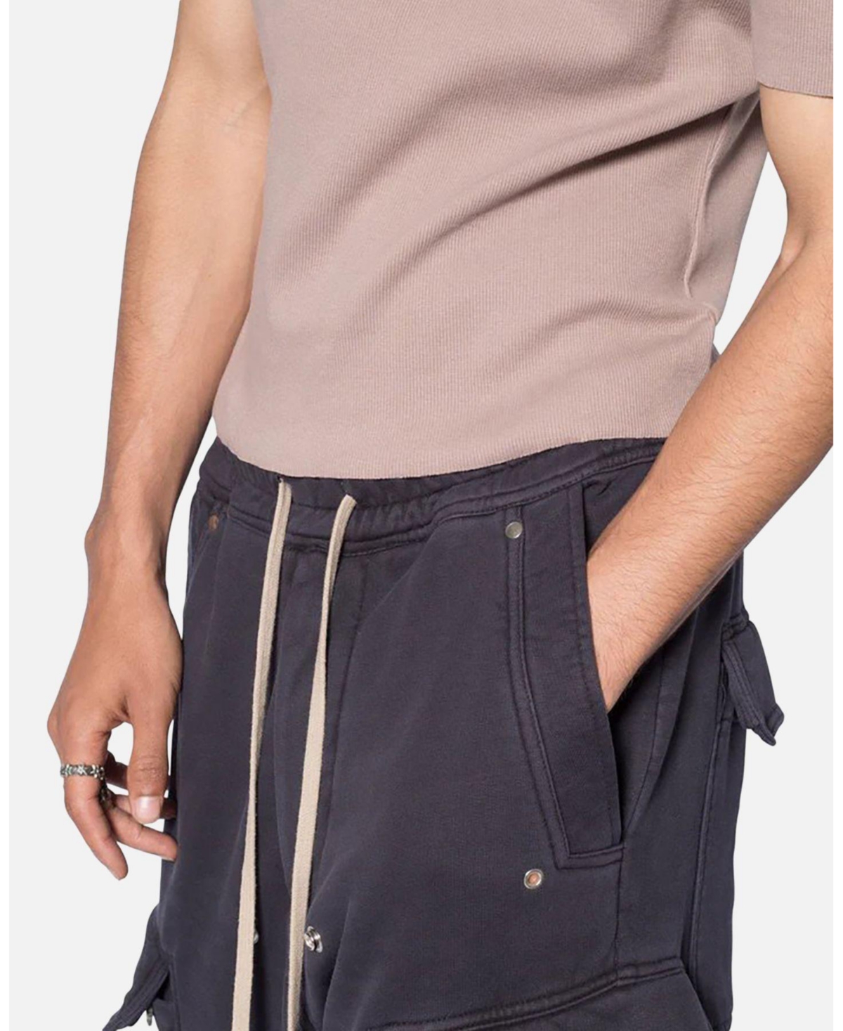 mnml Men's Fitted Ribbed Tee