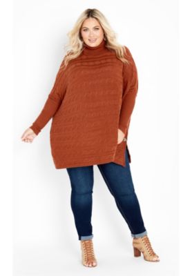 Women's Plus Size Bella Poncho Sweater