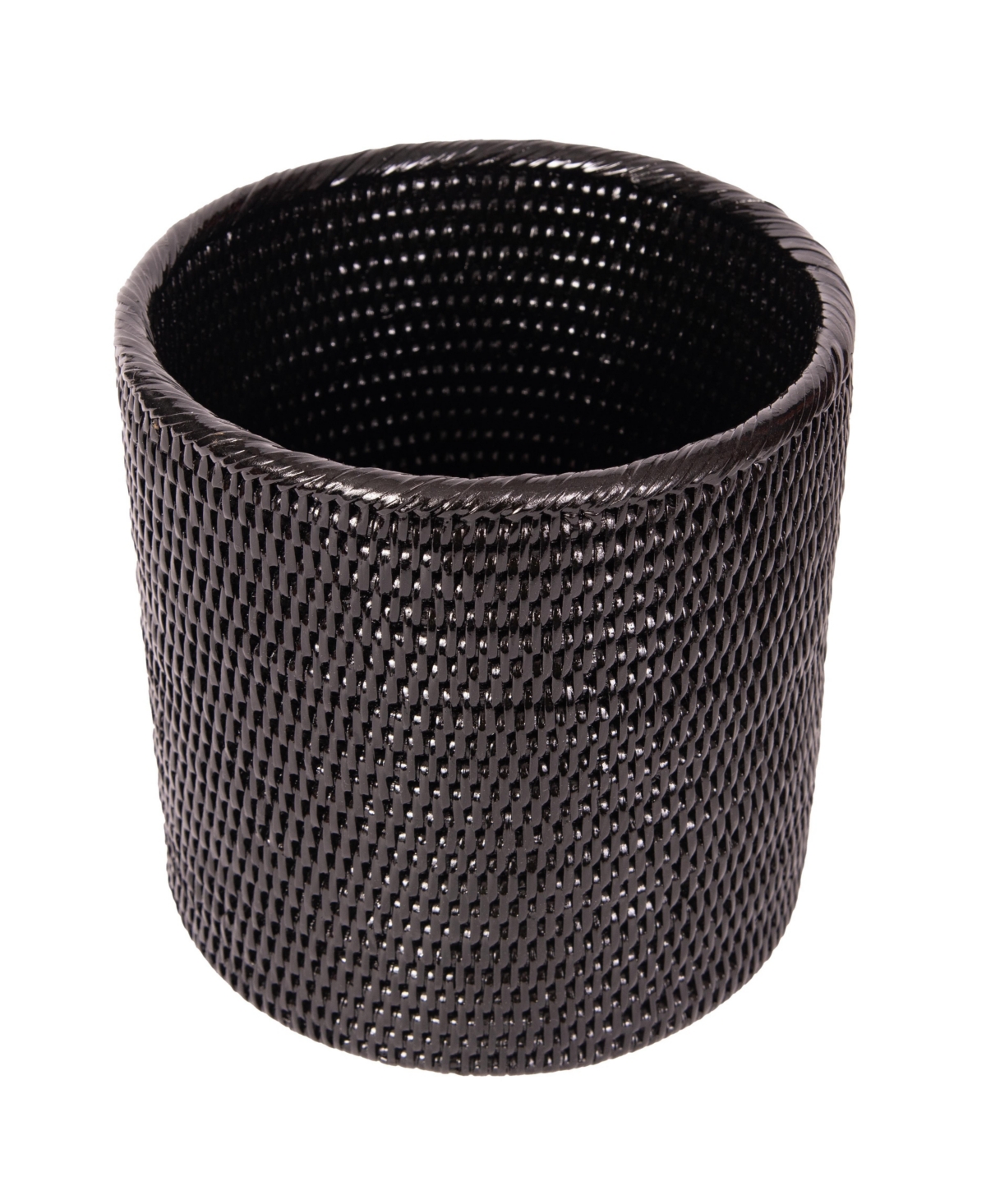 Artifacts Rattan Petit Round Waste Basket
