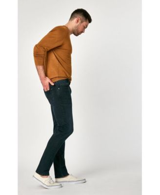 Men's Mavi Jake Slim Leg in Deep Blue-Black Williamsburg