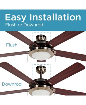 52 inch 5 Blade Retractable Ceiling Fan