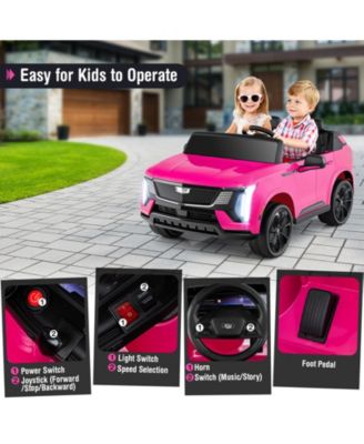 Kids Ride On Police Push Car With Lights Sounds And Under Seat Storage