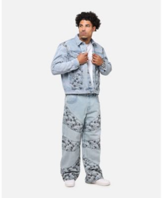 Men's Poison Ivy Panel Denim Jacket