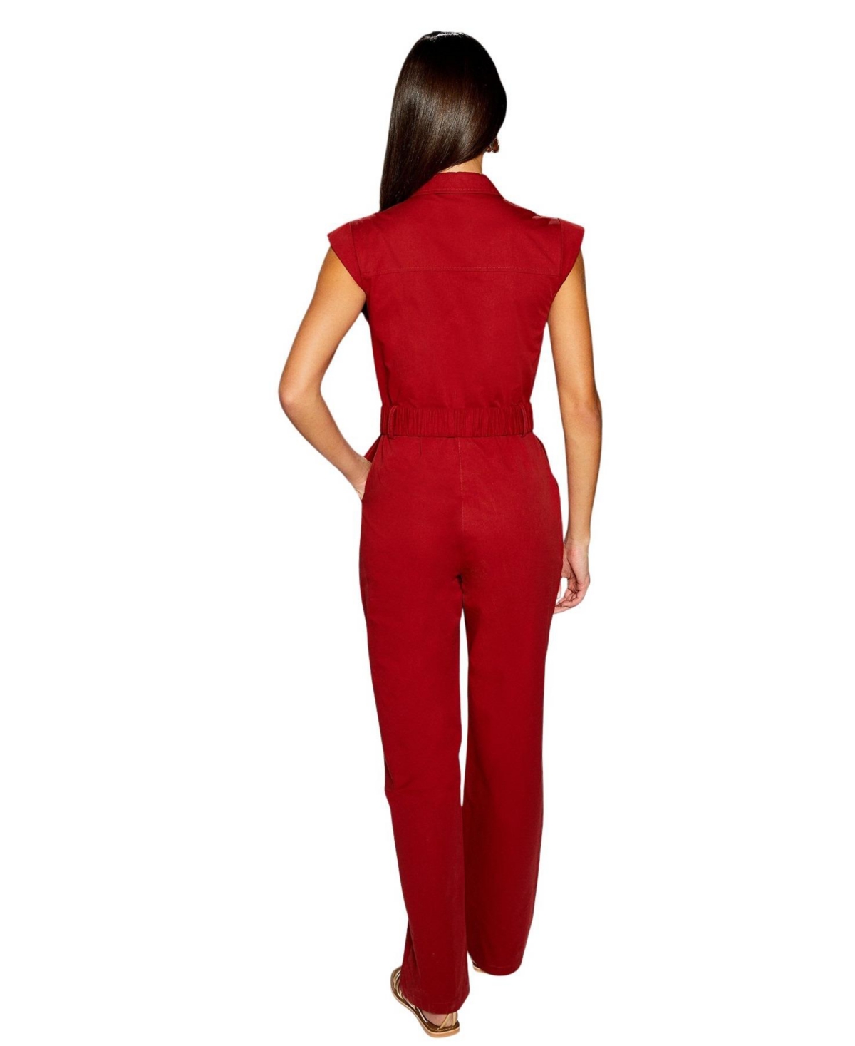 Warehouse Women's Runway Utility Jumpsuit
