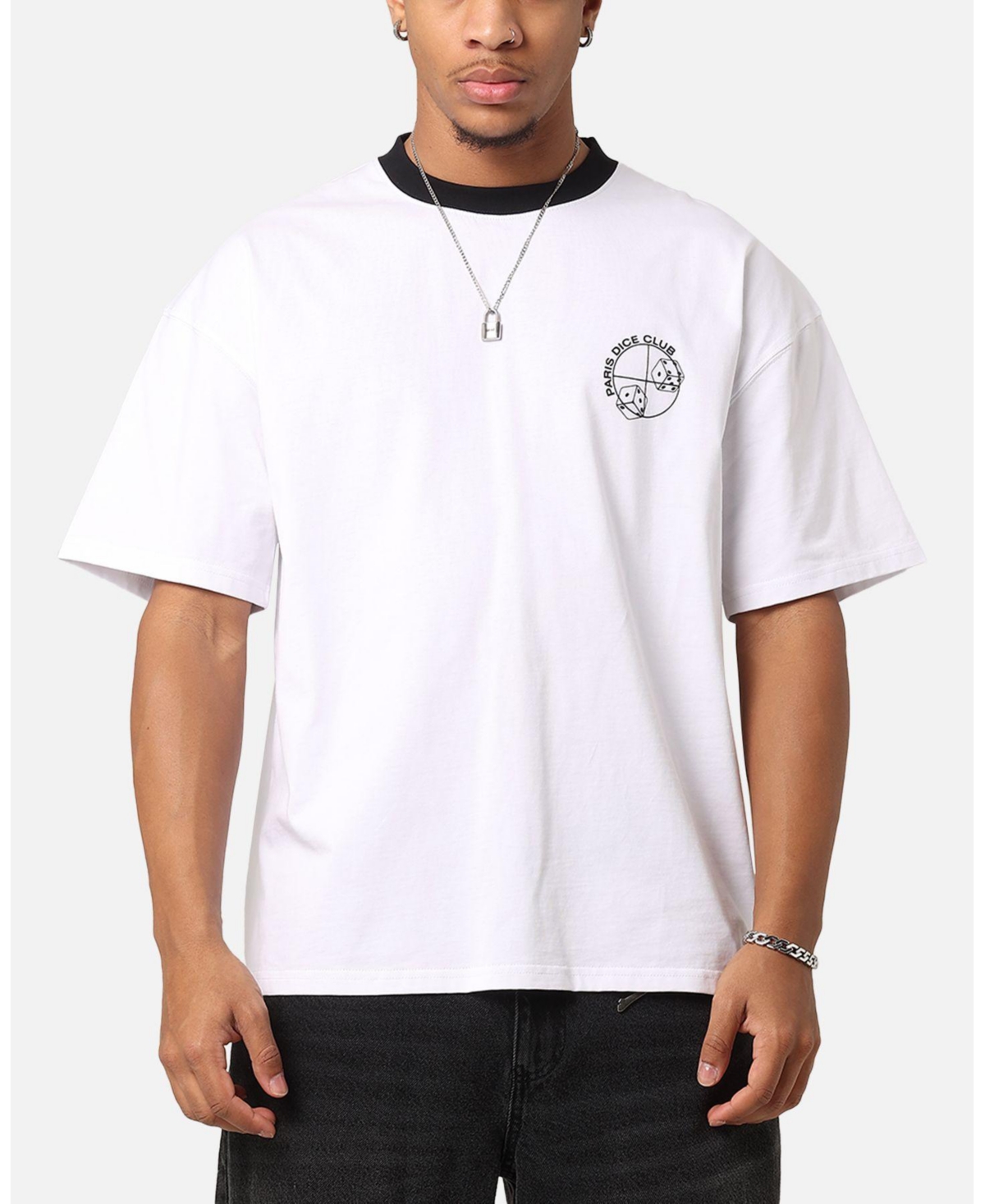 Carre Men's Shootout Oversized Ringer T-Shirt