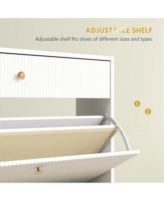 1Pc MDF Adjustable Shelves for Entryway Shoe Storage Cabinet