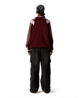 Women's 24 Jacquard Zip Up Cardigan