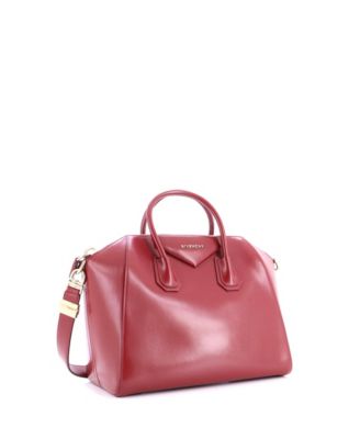 Medium Antigona Bag Glazed Leather