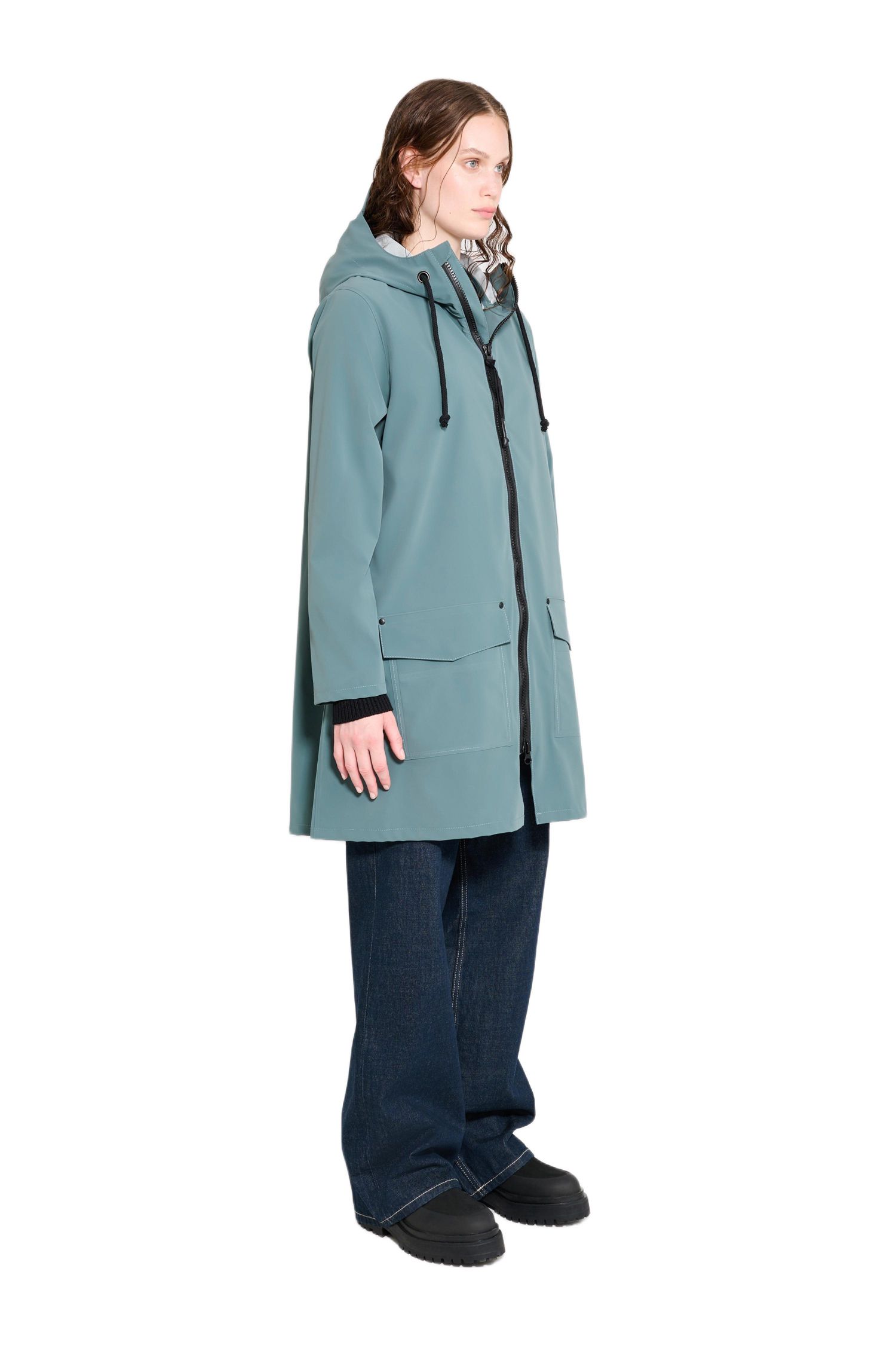 Women's Mosebacke Patch Raincoat