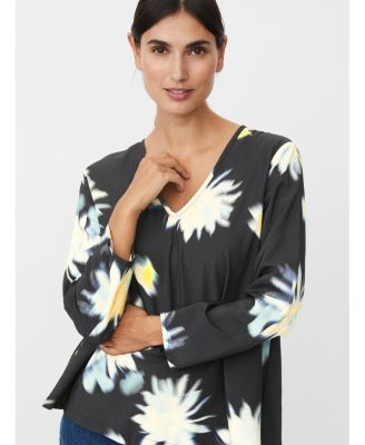 Women's Kala Long Sleeve V-Neck Blouse