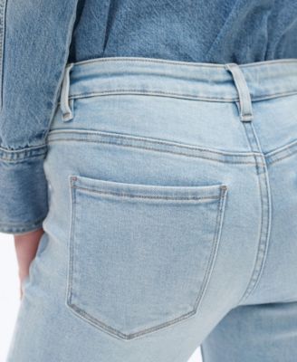 Women's Low-Rise Super Stretch Slim-Fit Bootcut Jeans