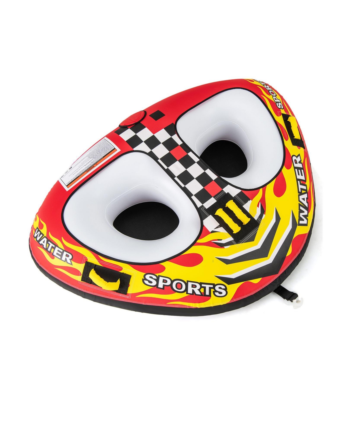 Sugift Towable Tube with Quick Connector and Drainage for Boating