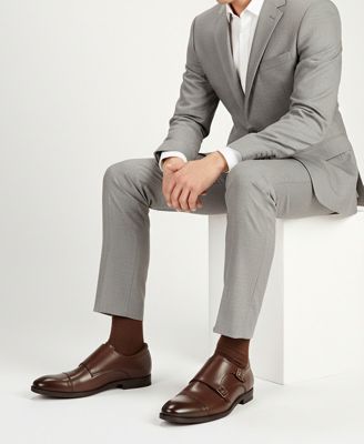 Men's Oliver Street Hands-Free Slip-On Double Monk Dress Oxfords