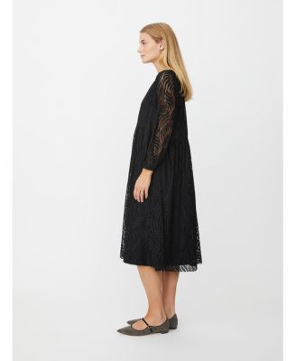 Women's Naylora Long Sleeve A-Line Midi Dress