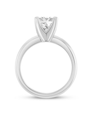 Diamond Princess Solitaire Engagement Ring (3/4 ct. t.w.) in 14k White Gold
