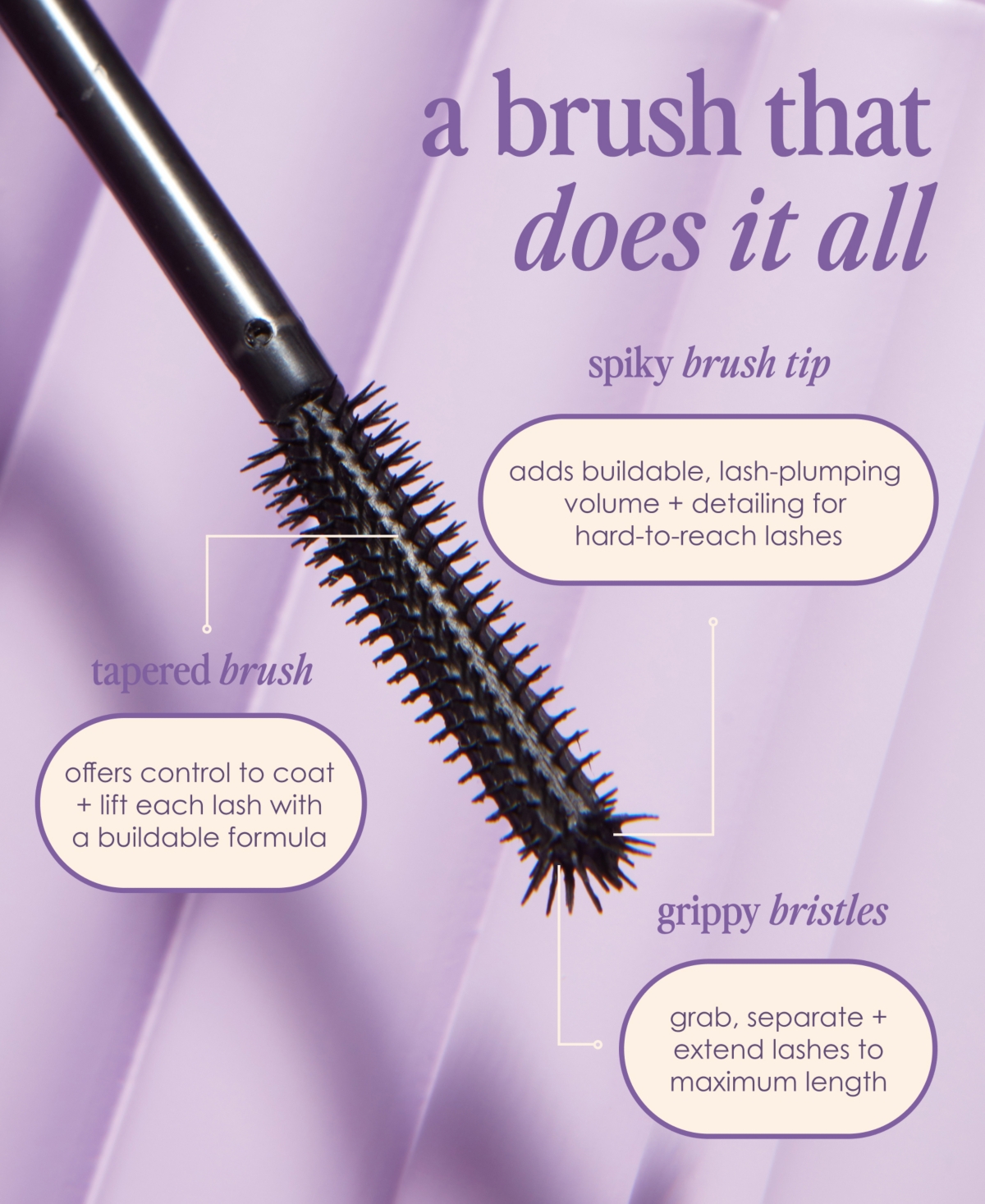 Grande Cosmetics GrandeWRAP Tubing Mascara with ProVitamin B5, 0.27 oz.