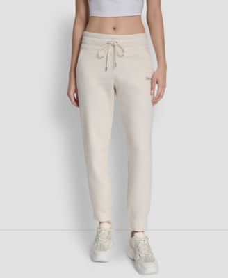 DKNY - Women's Metallic Bubble Slim Fit Cargo Jogger Pants