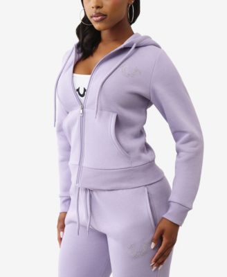 Women's Crystal Zip Hoodie