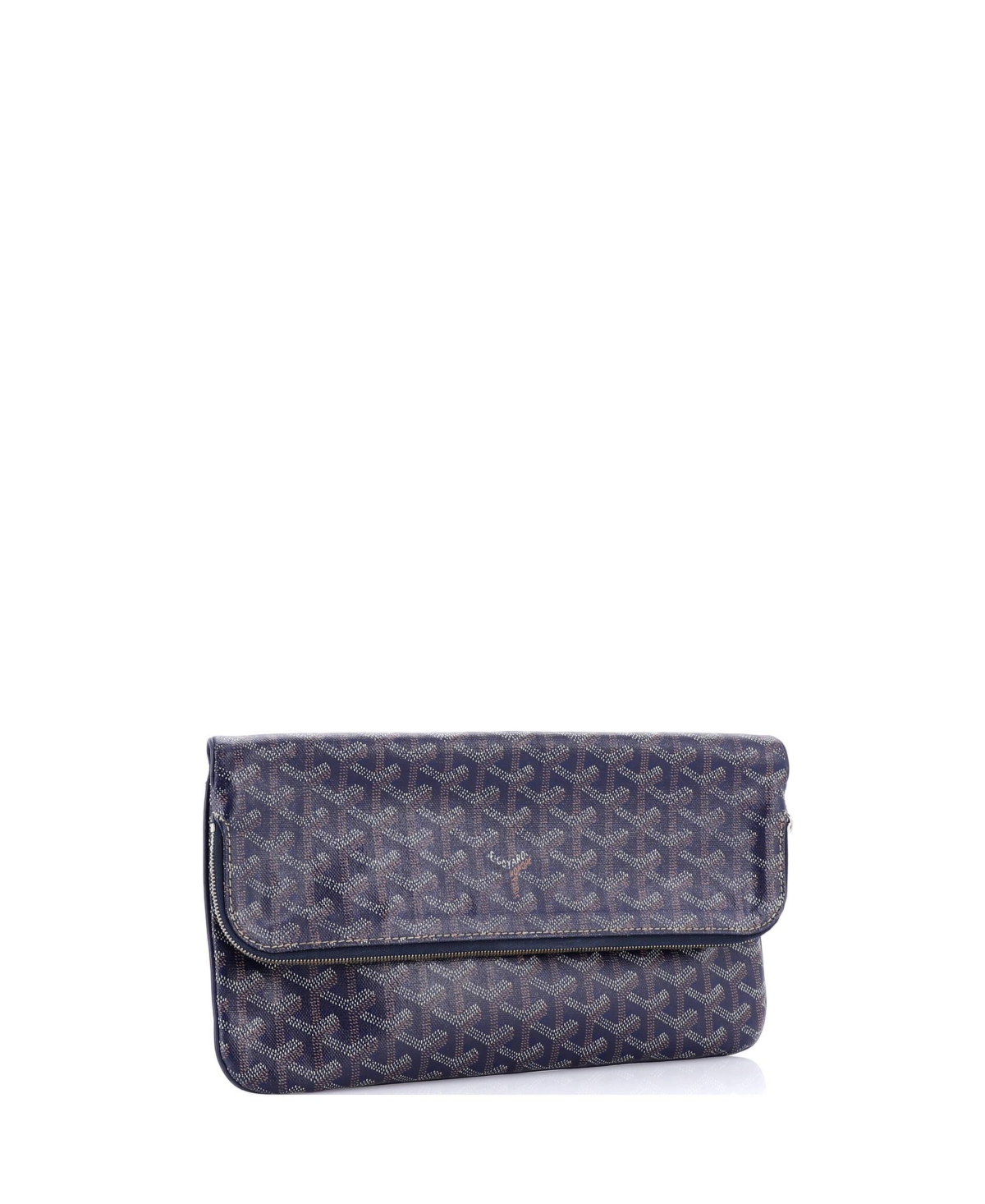 Pre-Owned Goyard Saint Marie Clutch Coated Canvas