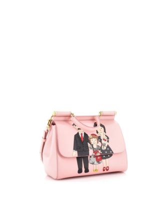 Medium Family Miss Sicily Bag Patchwork Leather