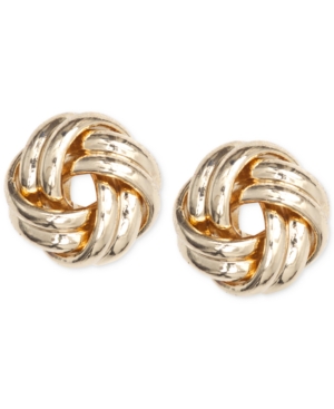image of Anne Klein Knot Stud Earrings