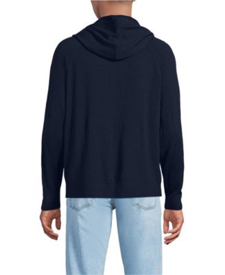 Men's Long Sleeve Washable Merino Pullover Hoodie