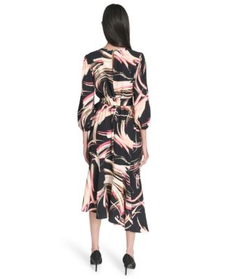 Women's Printed Midi Dress