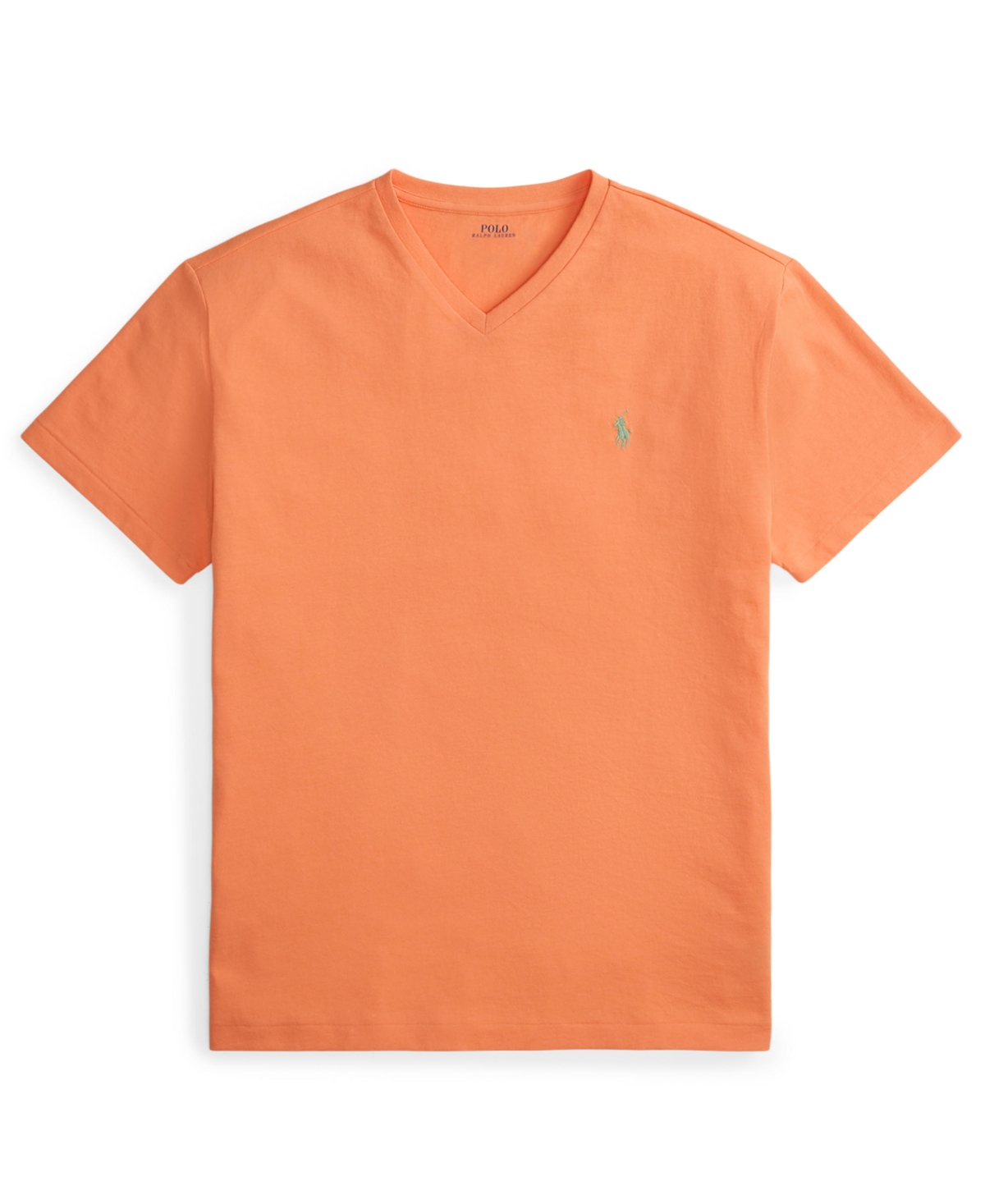 Polo Ralph Lauren Men's Classic-fit V Neck T-shirt In Orange