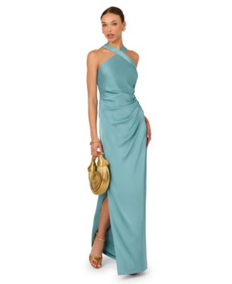 Women's Halter Neck Ball Gown
