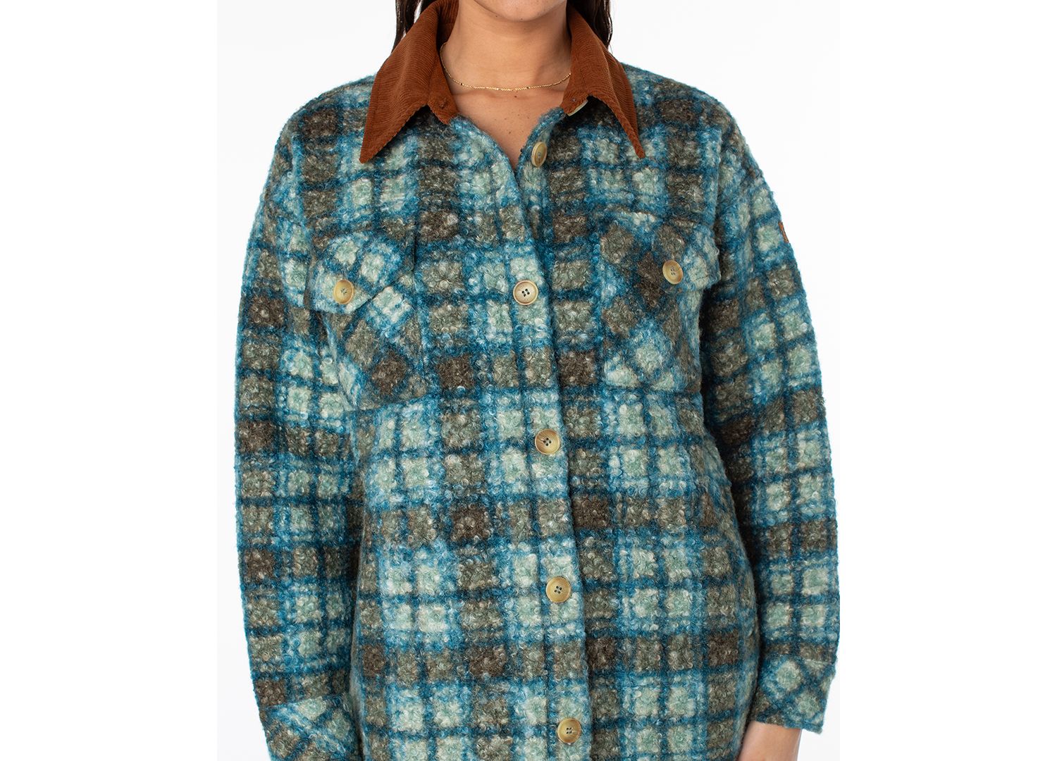 Women's Overlander Plaid Long-Sleeve Jacket