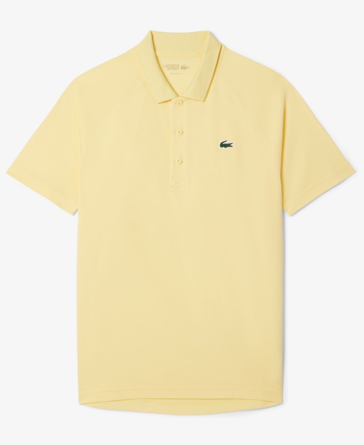 Lacoste Mens Classic Fit Polo Shirt In Yellow
