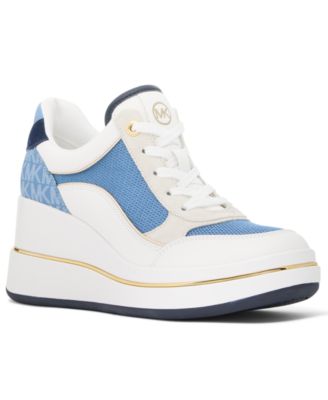 Michael Kors - Women's Emmy Wedge Trainer Sneakers